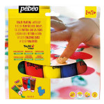 Peinture enfant - Je peins avec les doigts 5 x 80 ml