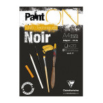 Bloc Paint'On papier Noir 250 g/m² 20 F - 21 x 29,7 cm (A4)