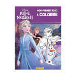 Carnet La Reine des Neiges 2 Mon premier bloc à colorier