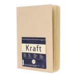 Carnet de croquis Kraft 120g/m² A4 20 feuilles