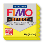 Pâte polymère Fimo Effect 56g - 104 - Jaune translucide