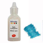 Glitter glue - Blue