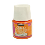 Peinture acrylique P.BO deco brillante 45ml - 122 - Orange