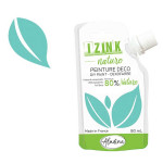 Peinture décorative Izink Nature 80 ml - Vert d'eau