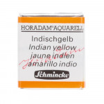 Peinture aquarelle Horadam demi-godet extra-fine - 220 - Jaune indien