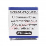 Peinture aquarelle Horadam demi-godet extra-fine - 496 - Bleu d'outremer