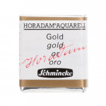 Peinture aquarelle Horadam demi-godet extra-fine - 893 - Or