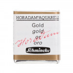 Peinture aquarelle Horadam demi-godet extra-fine - 893 - Or