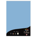 Papier faire part Pollen A4 210g par 25 couleurs variées - Bleu Lavande