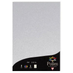 Papier faire part Pollen A4 210g par 25 couleurs variées - Argent