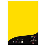 Papier faire part Pollen A4 210g par 25 couleurs variées - Jaune Soleil