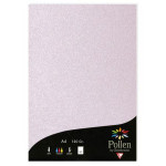 Pollen - 50 feuilles papier A4 120 g - Rose poudré irisé