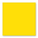 Carte faire part Pollen 210g 135 x 135mm par 25 - Jaune Soleil