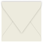 Enveloppe faire part Pollen 120g 140 x 140mm par 20 - Gris Perle