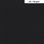 Feuille de papier Maya A4 21 x 29,7 cm 120 g/m² - vendu à la feuille - Noir
