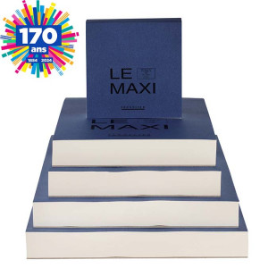 Carnet de croquis Le Maxi 250 feuilles 90 g/m² - 32 x 32 cm