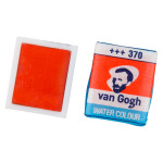 Peinture aquarelle fine demi-godet - 278 Orange pyrrole ** T