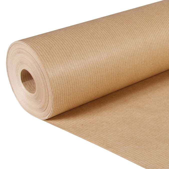 Papier kraft en rouleau, l: 150 cm, 200 gr, 50 m, brun - Papiers