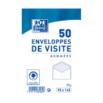 Enveloppe gommée 90 x 140 mm Carte de visite 50 pcs