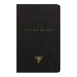 Carnet Flying Spirit noir 11 x 17 cm 96 pages Lignées 90g/m²