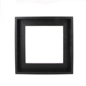 Caisse américaine L small noire Carrée - 50 x 50 cm