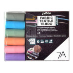 Marqueur textile Opaque 7A Set pastel 6 couleurs