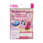 Kit plastique dingue marque-page animaux licorne