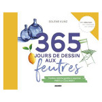 Livre 365 jours de dessin aux feutres