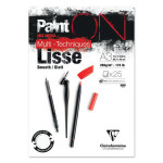 Bloc de papier Paint'On Lisse 250 g/m² 25 feuilles - 21 x 29,7 cm (A4)