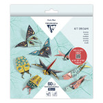 Kit origami Insectes 60 feuilles 3 formats
