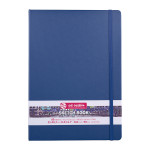 Carnet de croquis Bleu marine 140 g/m² 80 feuilles - 12 x 12 cm