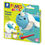 Pâte à modeler Kit thème Baleine funny